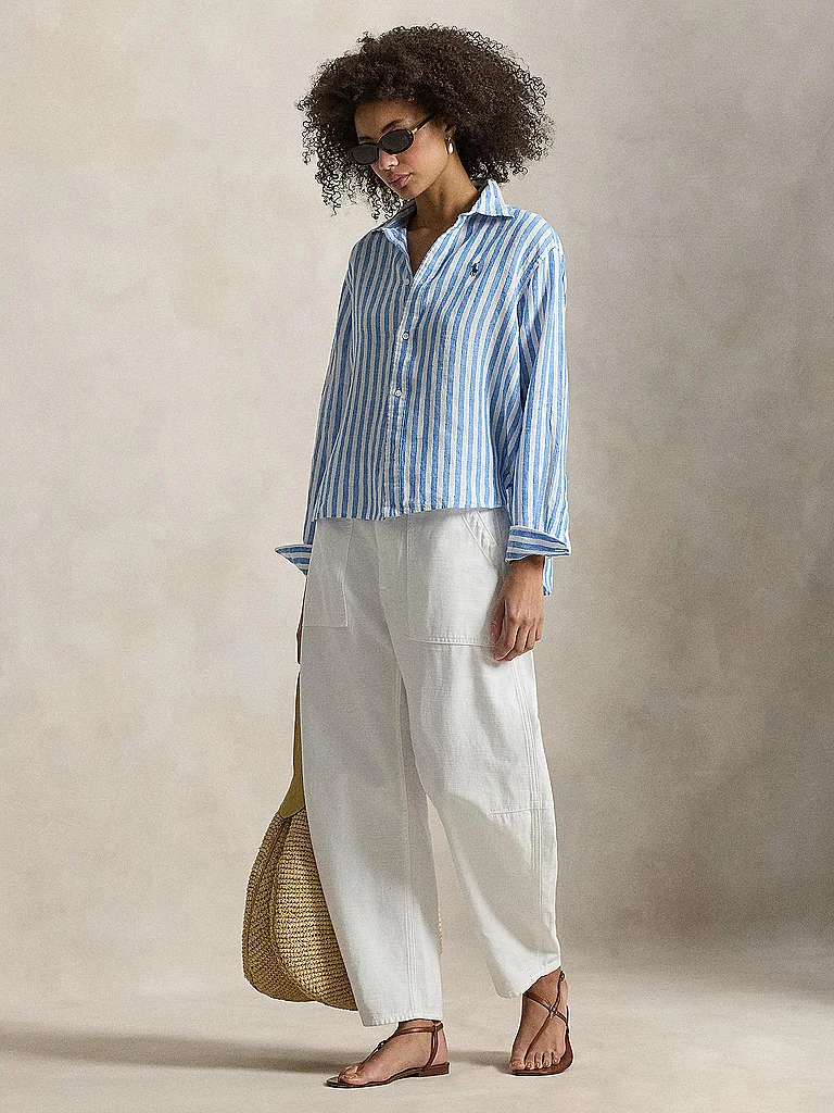 Polo Ralph Lauren Hemdbluse Blau | Xl-image